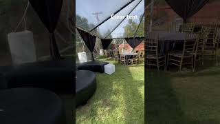 Clear tent 30 x 40 ft tent party tents eventtent tent birthdaycelebration [upl. by Kissie]