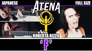 DRAGON BALL Z FUKKATSU NO F  quotFquot  Guitarrista de Atena feat Roberta Rizzo [upl. by Anauqahs]