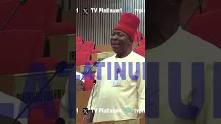 I wont allow beauty comments on Ojukwu wife nigeria tinubu abuja apc nationalassembly [upl. by Naihtniroc]