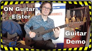 ON Guitars Elster model demo  MIGS 2023 [upl. by Nacnud]