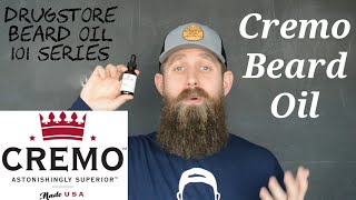 Cremo Beard Oil  Drugstore beard oil 101 series [upl. by Ainehta297]