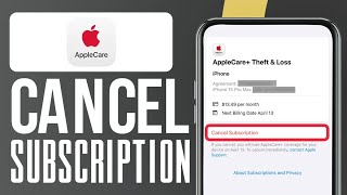 How To Cancel AppleCare Subscription EASY [upl. by Gytle]