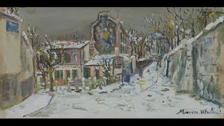 Maurice Utrillo 18831955Part 2 A French painter of the School of Paris specialized in cityscape [upl. by Lynus]