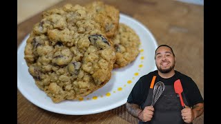 Oatmeal Raisin Cookies  Easy recipe for soft chewy and delicious cookies [upl. by Inittirb559]