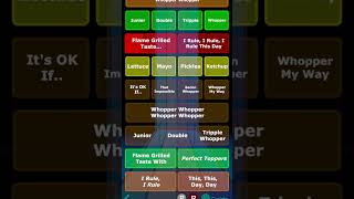 Whopper Whopper Whopper Whopper credit for kevin205 Game name Idraft jamming [upl. by Annaid864]