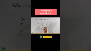 Resolviendo una distribución numérica matemática maths matematicas [upl. by Deeanne]