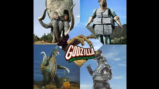 Todos os Chefes de Godzilla Monster of Monsters 1988 Godzilla e Mothra All Bosses [upl. by Ker]