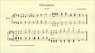 Schubert 8 Ecossaises D 529 No 4 [upl. by Eleets]