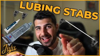 How to Install Clip and Lube Keyboard Stabilizers [upl. by Lallage459]