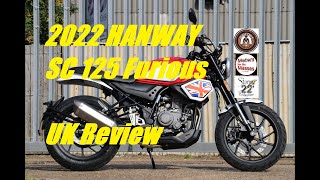 2022 HANWAY SC Furious 125 UK Review [upl. by Aanas983]