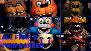 Every single FNaF 2 jumpscare [upl. by Mellen]