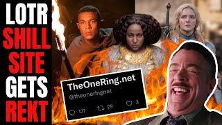 Lord Of The Rings Fans DESTROY Amazon Rings Of Power Shill Website  They SOLD OUT And Attacked Fans [upl. by Floris]