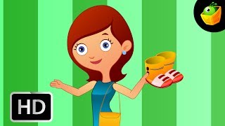 My New Shoes  English Nursery Rhymes  CartoonAnimated Rhymes For Kids [upl. by Kiri]