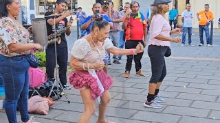 Yajaira y sus pasos nuevos de boxeador 2024 bailando por primera vez con Su bailarína Mary castro [upl. by Llaccm]