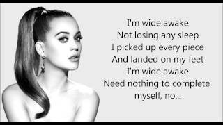 Katy Perry  Wide Awake Lyrics [upl. by Iarised]