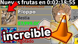 VOLVIO la FRUTA MEME de BLOX FRUITS Meme sea [upl. by Rella]