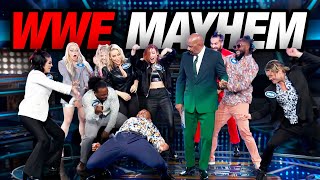 WWE stars tagteam Celebrity Feud UNCUT episode [upl. by Eiramyma]