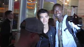 Grey’s Anatomy actor Alex Landi takes selfies with fans at ArcLight Hollywood [upl. by Ely]