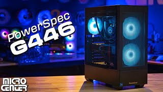 G446 Gaming PC from PowerSpec More like PowerSpecTACULAR  Micro Center [upl. by Buehrer830]