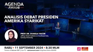 Agenda AWANI Analisis Debat Presiden Amerika Syarikat [upl. by Notseh744]