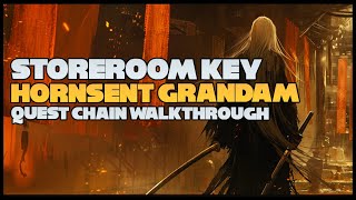 Storeroom Key Hornsent Grandam Walkthrough Elden Ring DLC Incantation Reward and Scorpion Stew [upl. by Bixby]