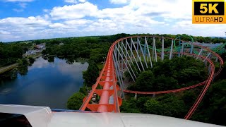 Steel Force POV 5K Morgan Hyper Coaster Highest Quality Dorney Park Allentown PA [upl. by Wiskind146]