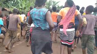 bagisu women shaking hard as they dance to Kadodi dance [upl. by Leiand616]