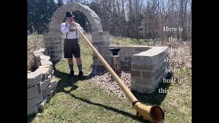 Making an Alphorn [upl. by Neils]