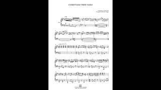 MUSICALIBRA Christmas Tree Farm  Piano Solo [upl. by Ryder]