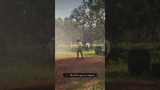 RDR2  Bill fights Lenny so Lenny disappears rdr2 [upl. by Innad409]