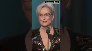 Meryl Streep Destroyed Trump With Her Speech  Shorts [upl. by Wayne]