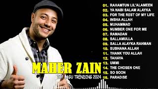 Maher Zains Top Nasheeds  Lagu Nasheed Terbaik  Ya Nabi Salam Alayka [upl. by Barbabas539]