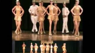 Chorus Line  quotOnequot Tap dance 2009 recital [upl. by Tahp]