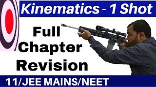 Kinematics  One Shot Complete Chapter  Kinematics Full Chapter Revision I Class 11JEE MAINSNEET [upl. by Aisat]