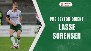 Lasse Sorensen pre Leyton Orient [upl. by Ginder]