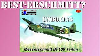 The BEAUTIFUL Messerschmitt Bf 108 from Kovozávody Prostějov Fly  Unboxing [upl. by Bully]