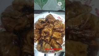 Garlic sauce momo 🤤🤤 recipe viral latest food cooking [upl. by Fitts]