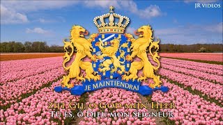 Hymne national des PaysBas NLFR paroles  Anthem of Netherlands French [upl. by Nahaj306]