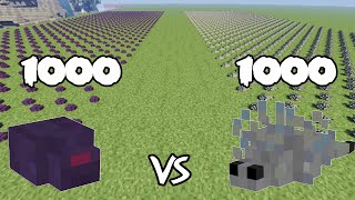 1000 Endermite Vs 1000 Silverfish  Minecraft [upl. by Pedersen]