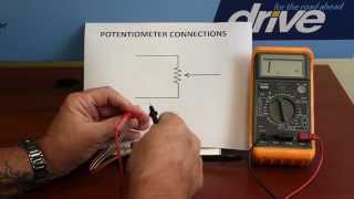 how to test throttle potentiometer [upl. by Cristin361]