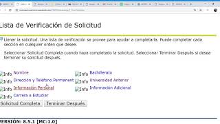 Pasos para llenar solicitud de admisión en linea UASD SAN PEDRO DE MACORIS [upl. by Concepcion]