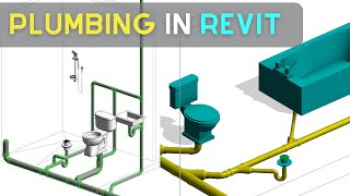 🟣Plumbing in Revit MEP  Revit MEP Beginner [upl. by Jemima]