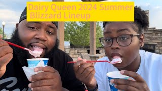 We tried Dairy Queen Summer Blizzards 2024 [upl. by Aurthur555]