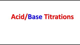 Titrimetry  Lecture 4 [upl. by Jeb]