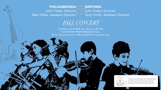 Philharmonia amp Sinfonia Fall Concert [upl. by Yale697]