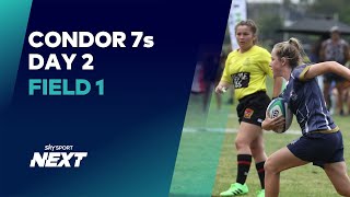 FIELD 1  DAY 2  CONDOR 7s  RUGBY SEVENS [upl. by Tillinger145]