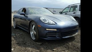 Покупка на аукционе CopartPORSCHE PANAMERA ЦЕНА 21500 Авто из США [upl. by Fern]