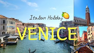 Venice Italy Travel 4K vlog in 3mins Gondolaamp2024 Summer Holiday🍋🌞 in The City of Water🌊🇮🇹 [upl. by Ehsom]