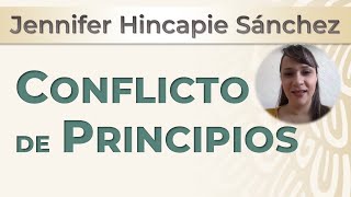 Conflictos de Principios Bioéticos en emergencia Sanitaria Jennifer Hincapié Sánchez [upl. by Svoboda624]