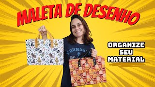 Conheça nossa MALETA DE DESENHO [upl. by Enyahs246]